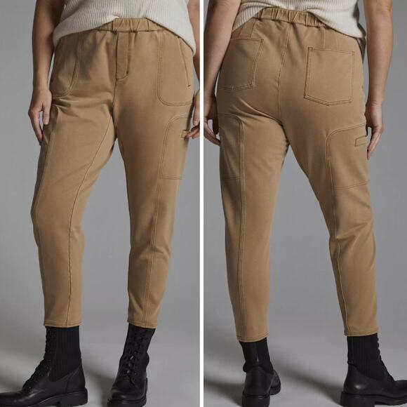 Pilcro and the Letterpress | NWT Anthropologie The Hiker Utility Tan Legging - Picture 1 of 13